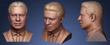 3D модель Джон Траволта (STL)